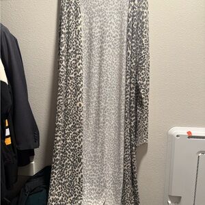 Leopard Print Women's Cardigan